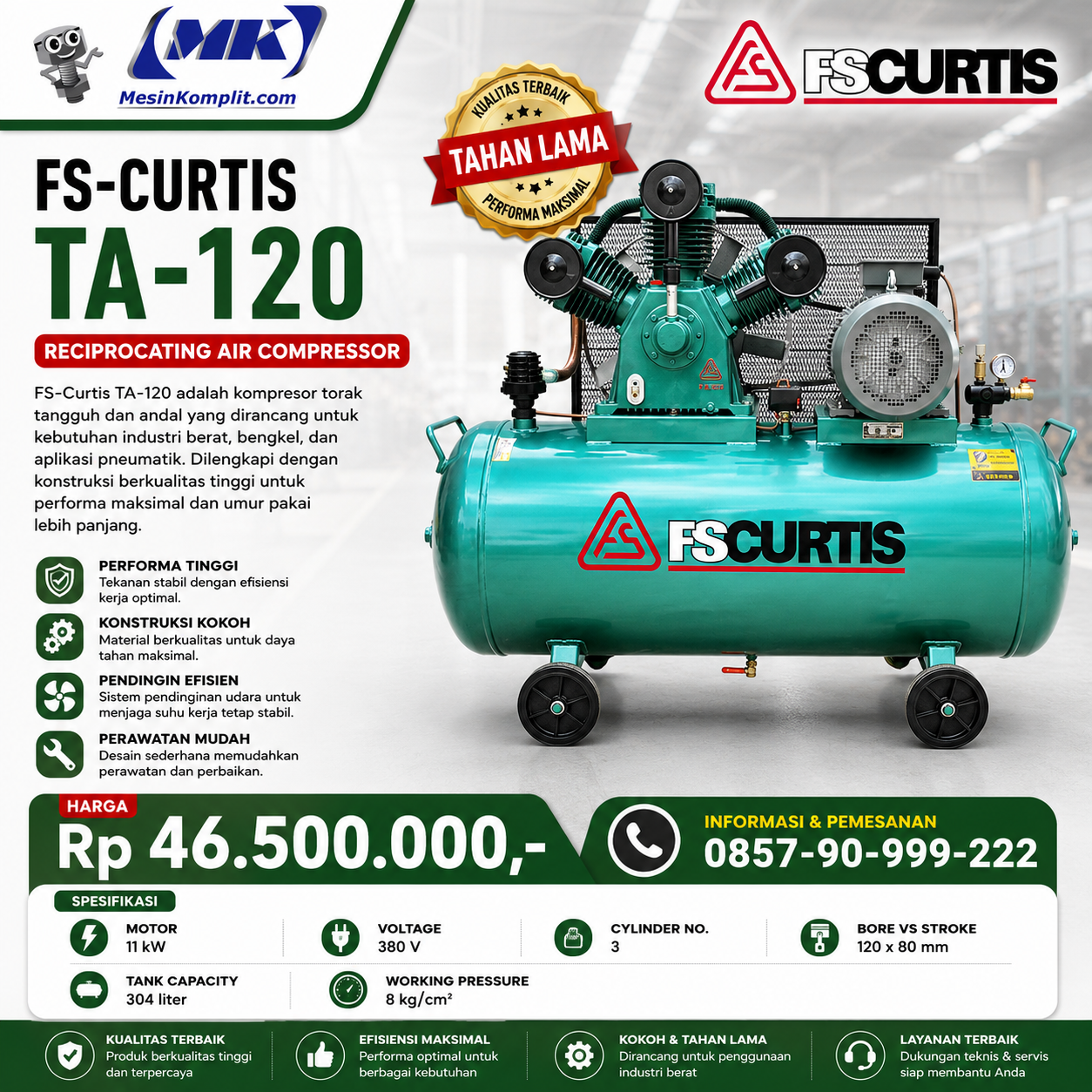 Kompresor Fusheng FS-Curt...